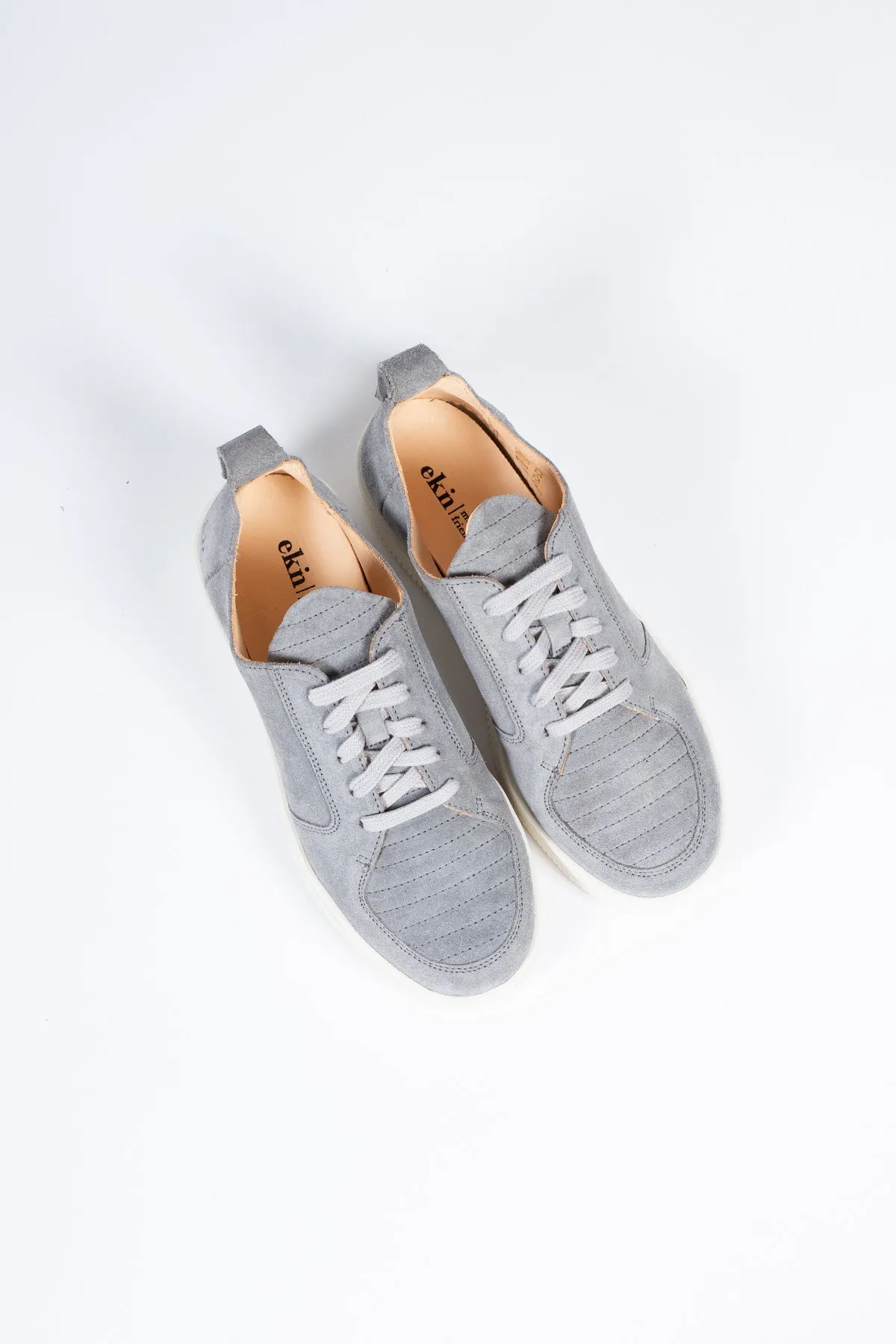 Argan Low Sutri Sneaker | Grey Suede