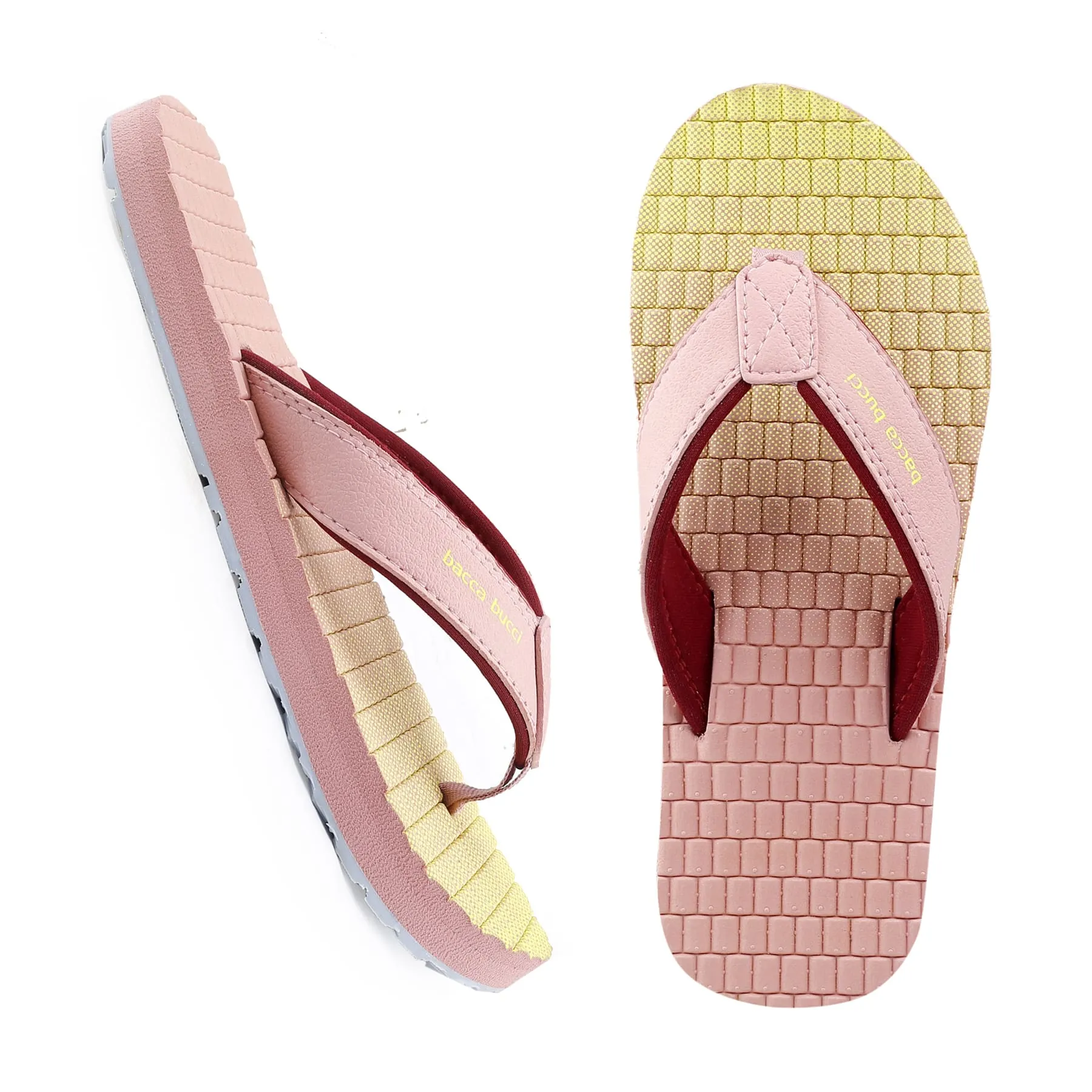 Bacca Bucci MALDIVES Cloud Flip-Flop | Non-Slip With Rubber Outsole and Vibrant Colors