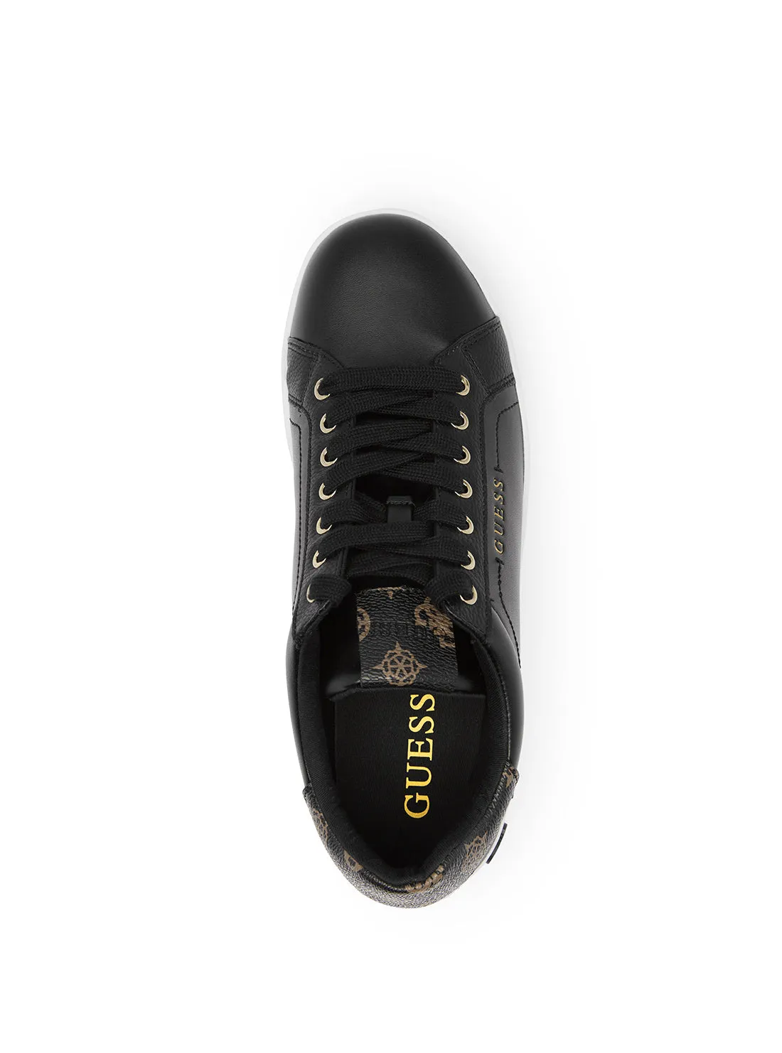 Black Corlan Logo Sneakers