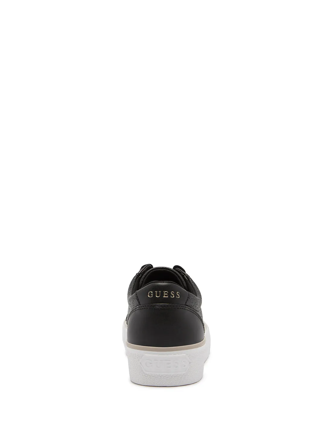 Black Nortin Logo Low Top Sneakers