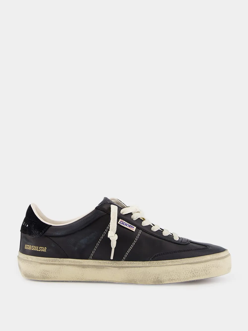 Black Soul-Star Nappa Sneakers