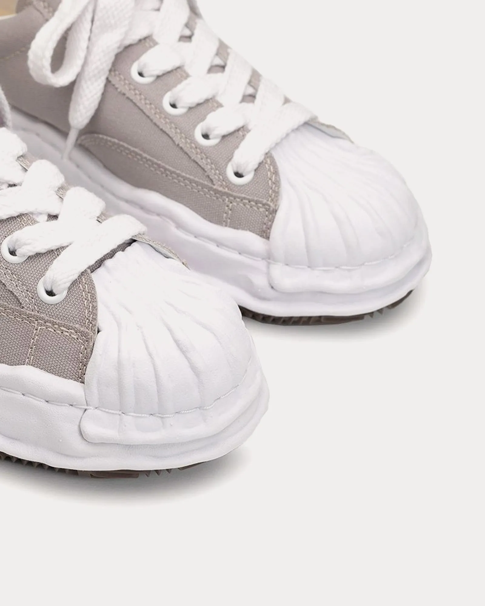 Blakey OG Sole Canvas Grey / White Low Top Sneakers