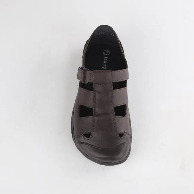 Boys School Sandal in Brown Sizes 39-47 - 7818