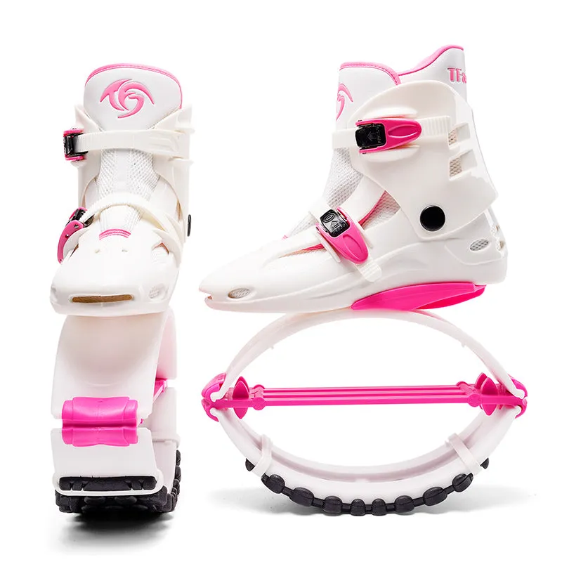 BRAND NEW PINK WHITE 2.0 Kangaroo Jump Boots-Shoes Workout Jumps Gen II Series