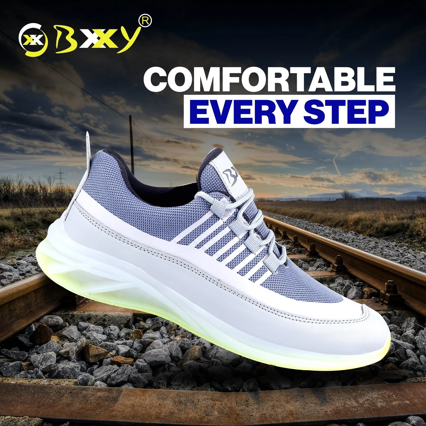 Bxxy's Casual Light Weight Sports Shoes for Men