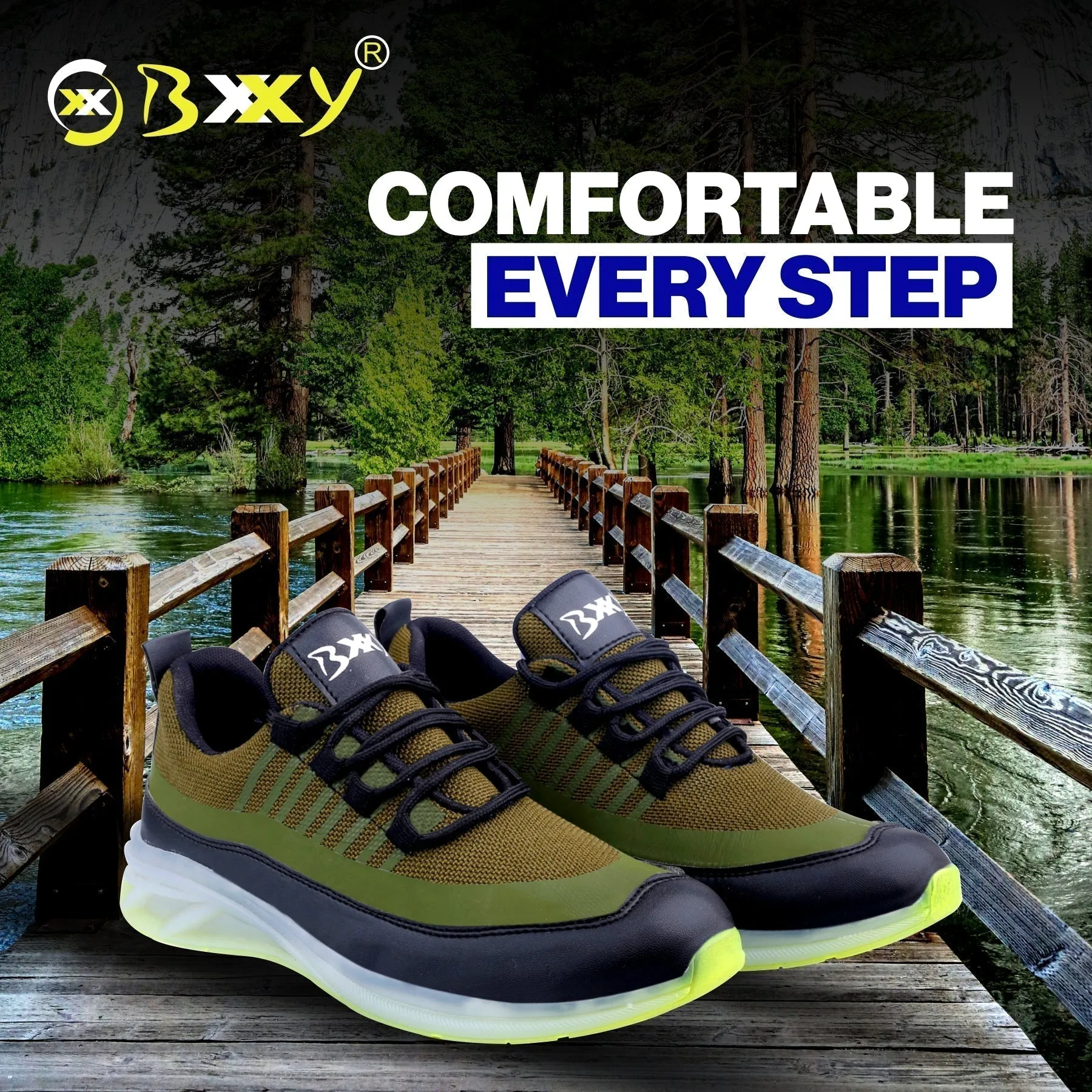 Bxxy's Casual Light Weight Sports Shoes for Men