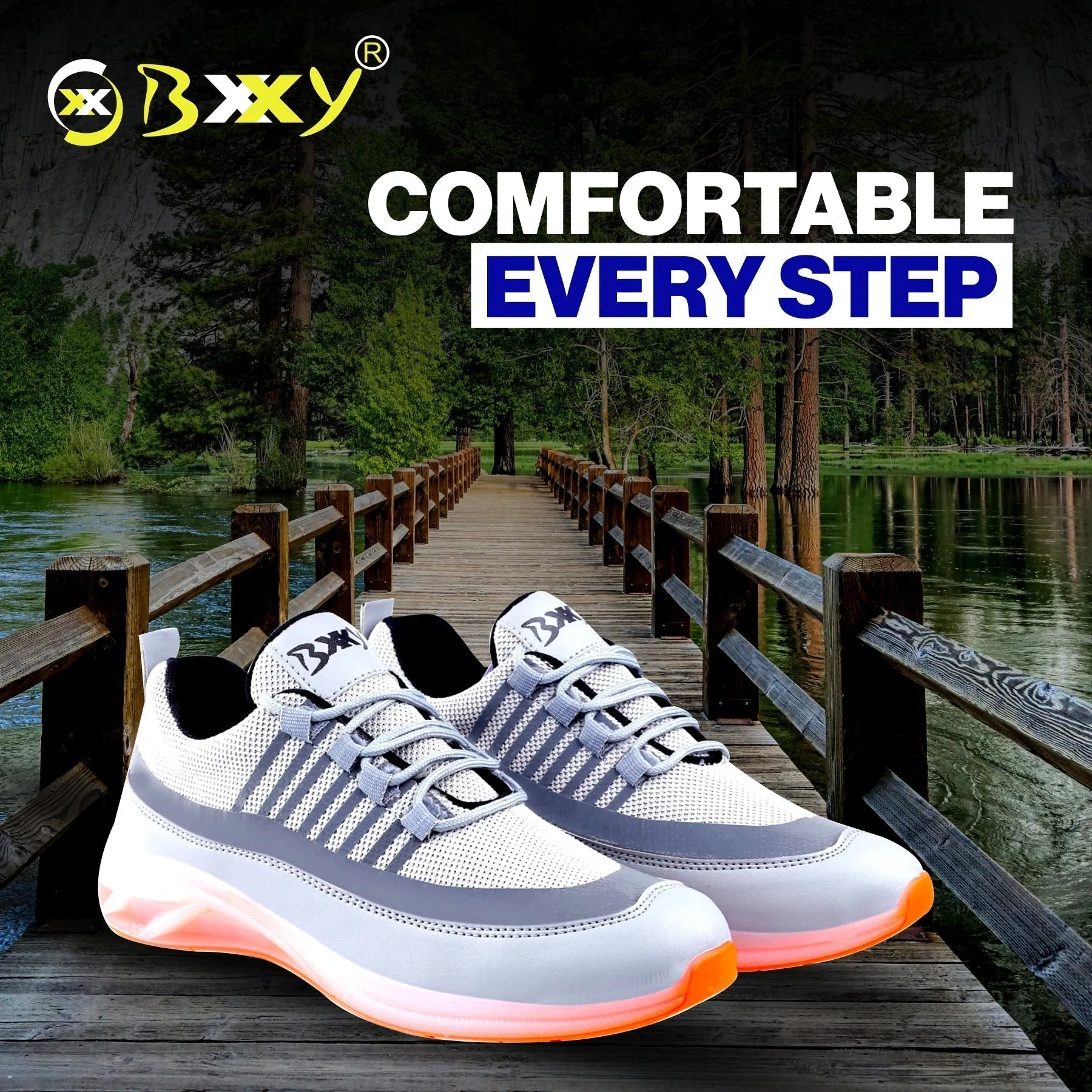 Bxxy's Men's Trendy Sports Lace-up Shoes