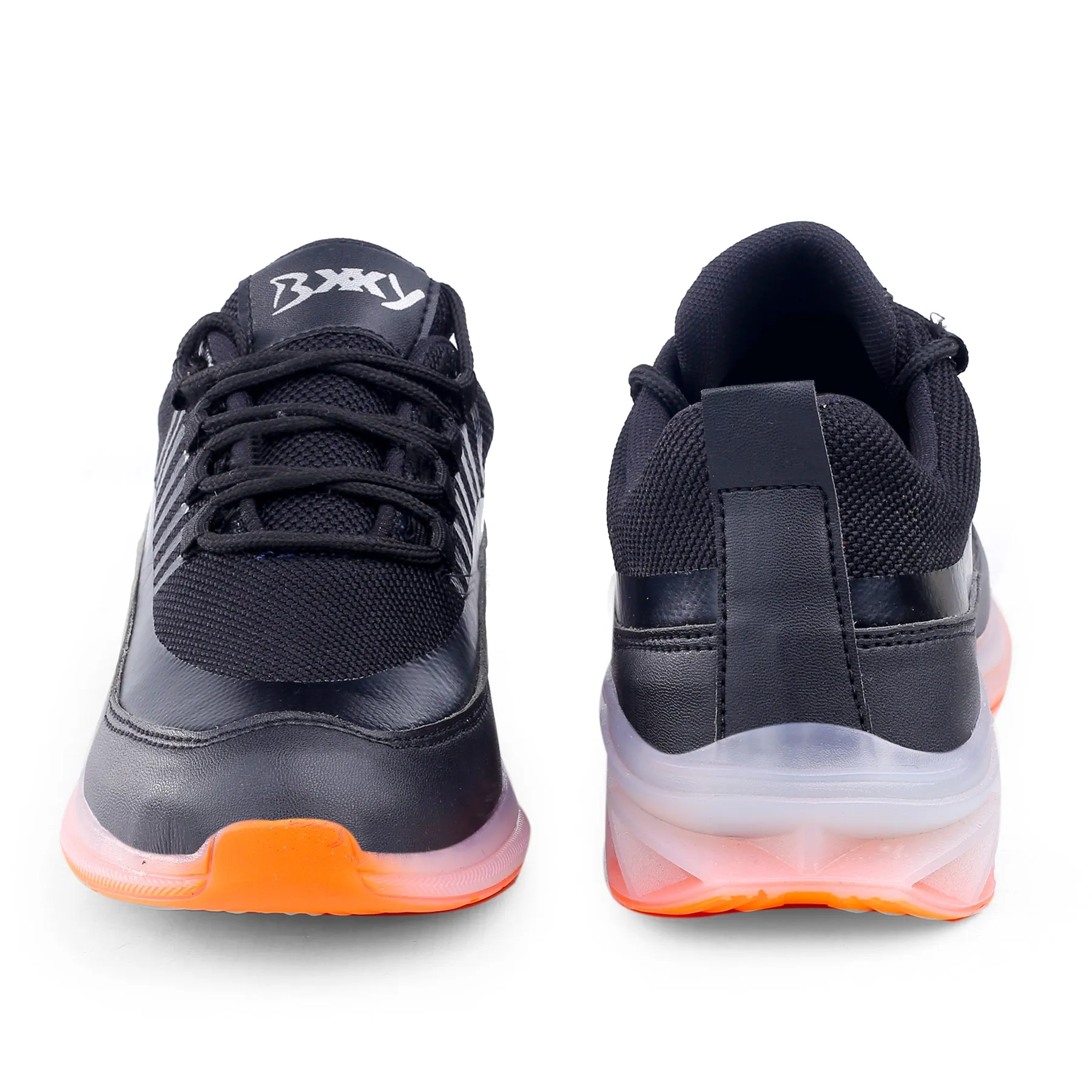 Bxxy's Multi Color Sports Shoes For Men On Transparent Sole