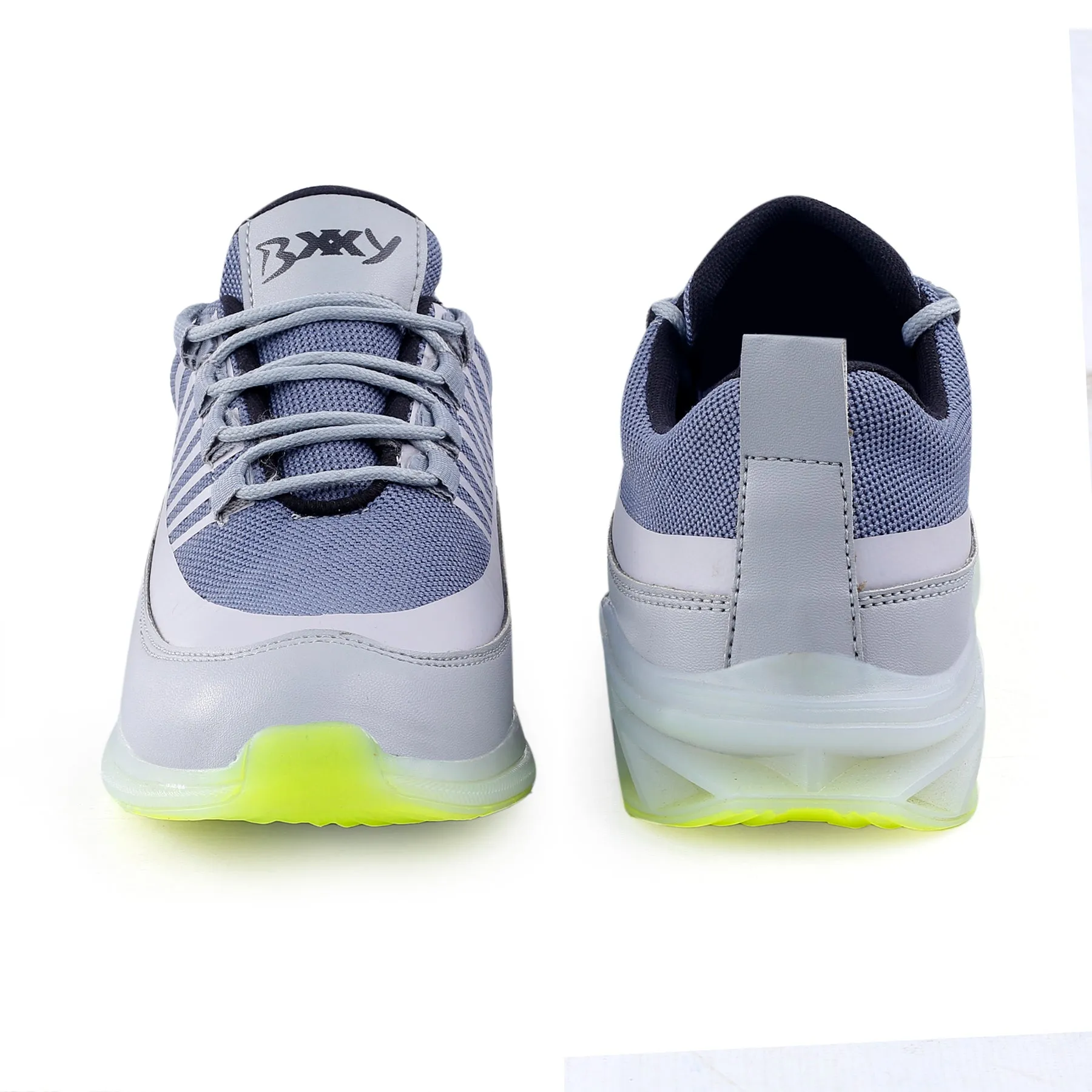 Bxxy's Multi Color Sports Shoes For Men On Transparent Sole