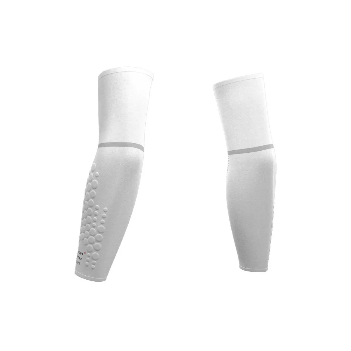 Compressport Arm Force Ultralight Compression Sleeves White