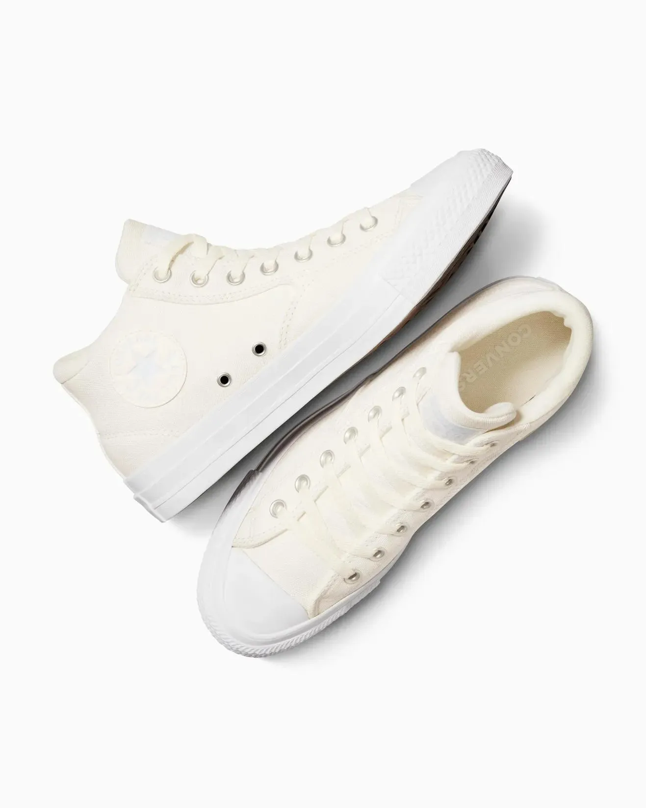 CONVERSE MEN'S CHUCK TAYLOR ALL-STAR MALDEN STREET VINTAGE WHITE SHOES