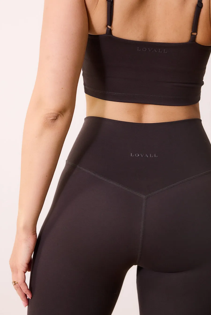 Curve 24/7 Revitalise 7/8 High Waisted Leggings - Black Coffee