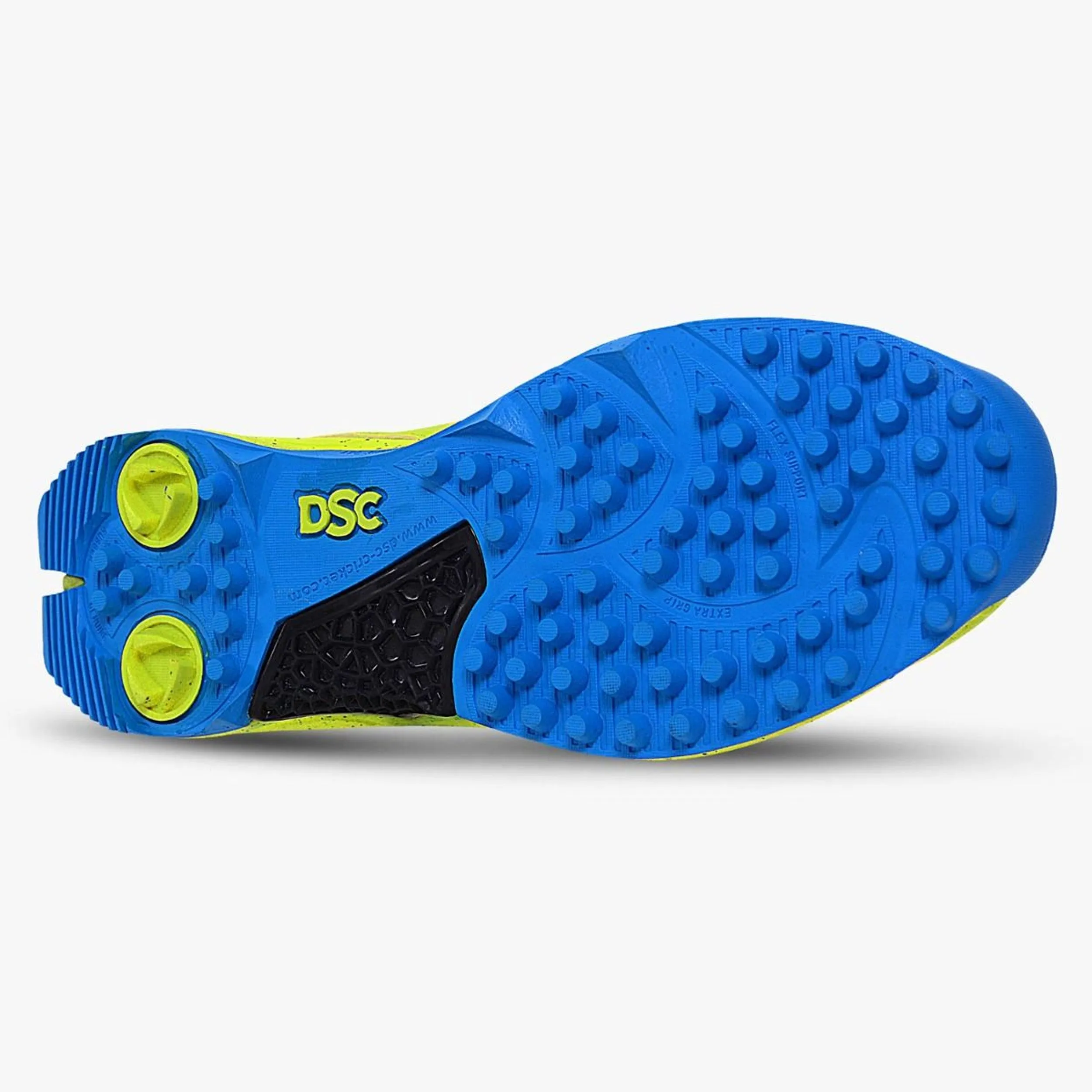 DSC Jaffa 22 Cricket Spike Shoes - Yellow