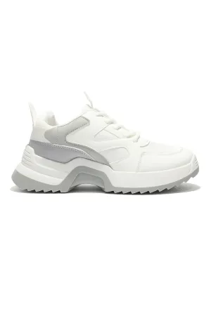 DYNAMIC FLEX SNEAKERS-WHITE