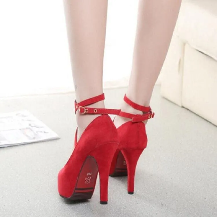 Elegant Stiletto High Heels with Round Toe for Women