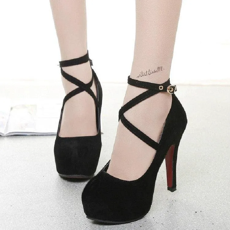 Elegant Stiletto High Heels with Round Toe for Women