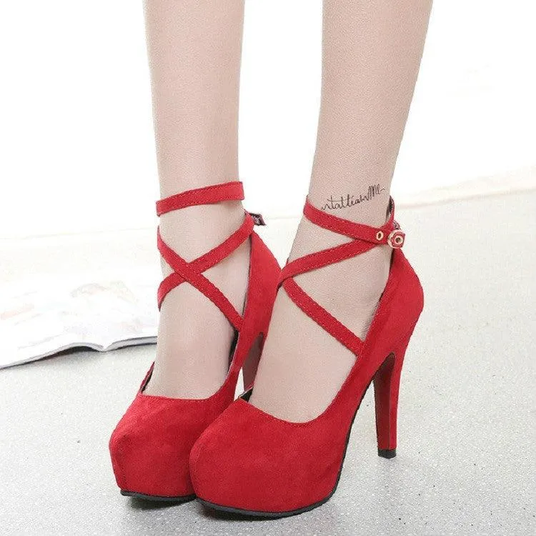 Elegant Stiletto High Heels with Round Toe for Women