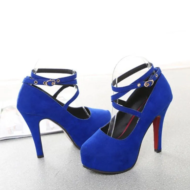 Elegant Stiletto High Heels with Round Toe for Women