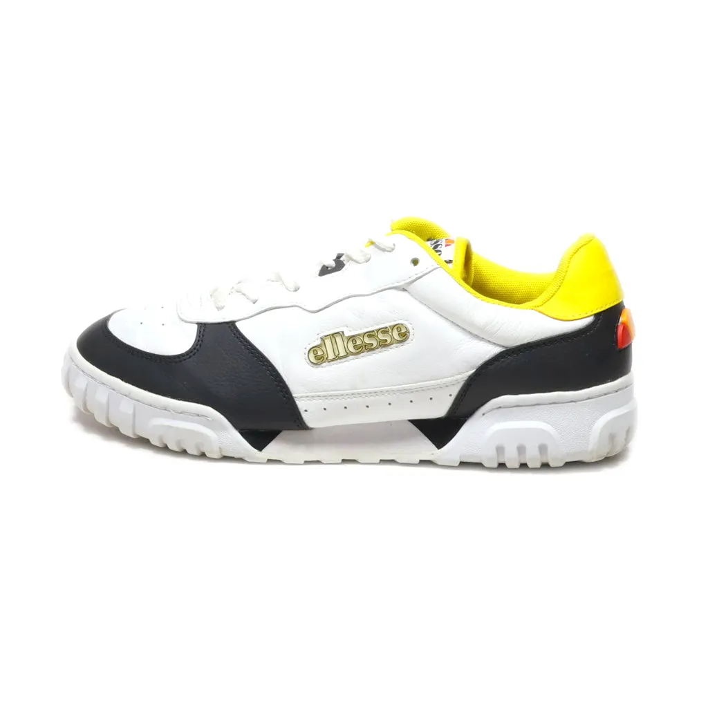 Ellesse Tanker Low-Top Sneakers Leather White Colour For Men