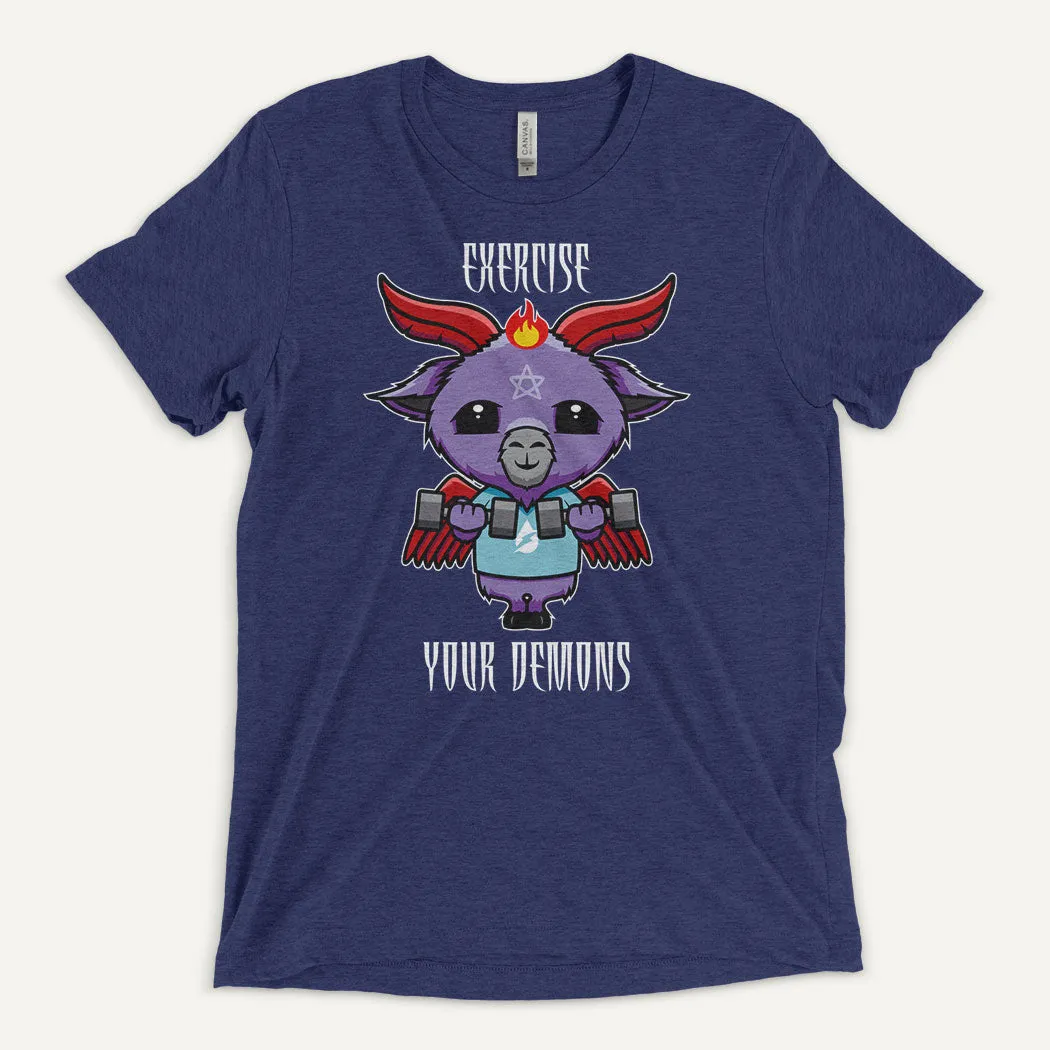 Exercise Your Demons Men's Triblend T-Shirt