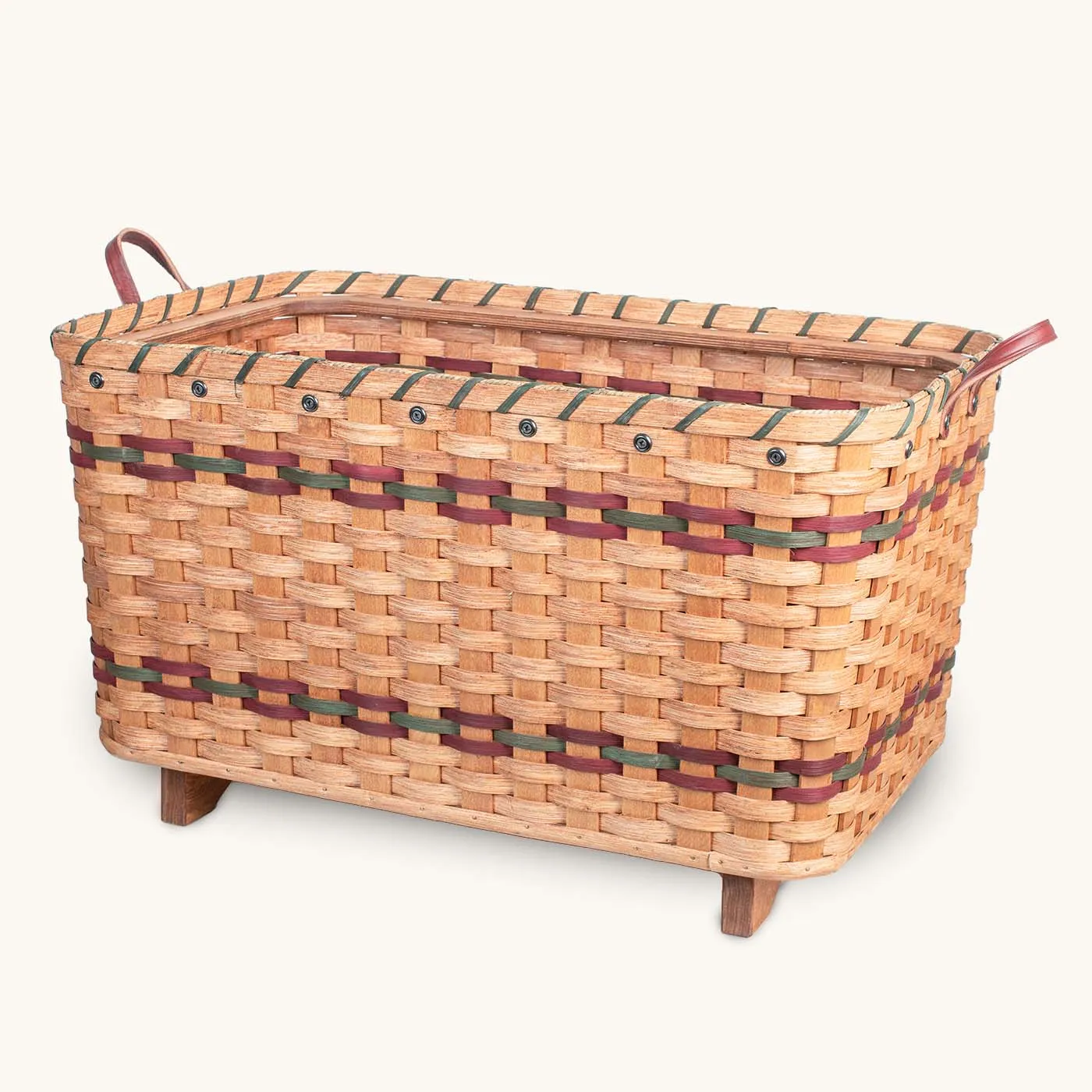 Extra-Large Blanket Basket | Decorative Living Room Floor Storage