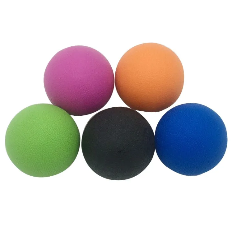 Fascia Ball Deep Muscle Relaxation Plantar Acupoint Massage Fitness Mini Yoga Ball Massage Ball, Specification:Single Ball(Orange)