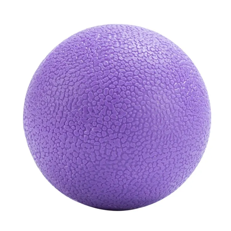 Fascia Ball Deep Muscle Relaxation Plantar Acupoint Massage Fitness Mini Yoga Ball Massage Ball, Specification:Single Ball(Purple)