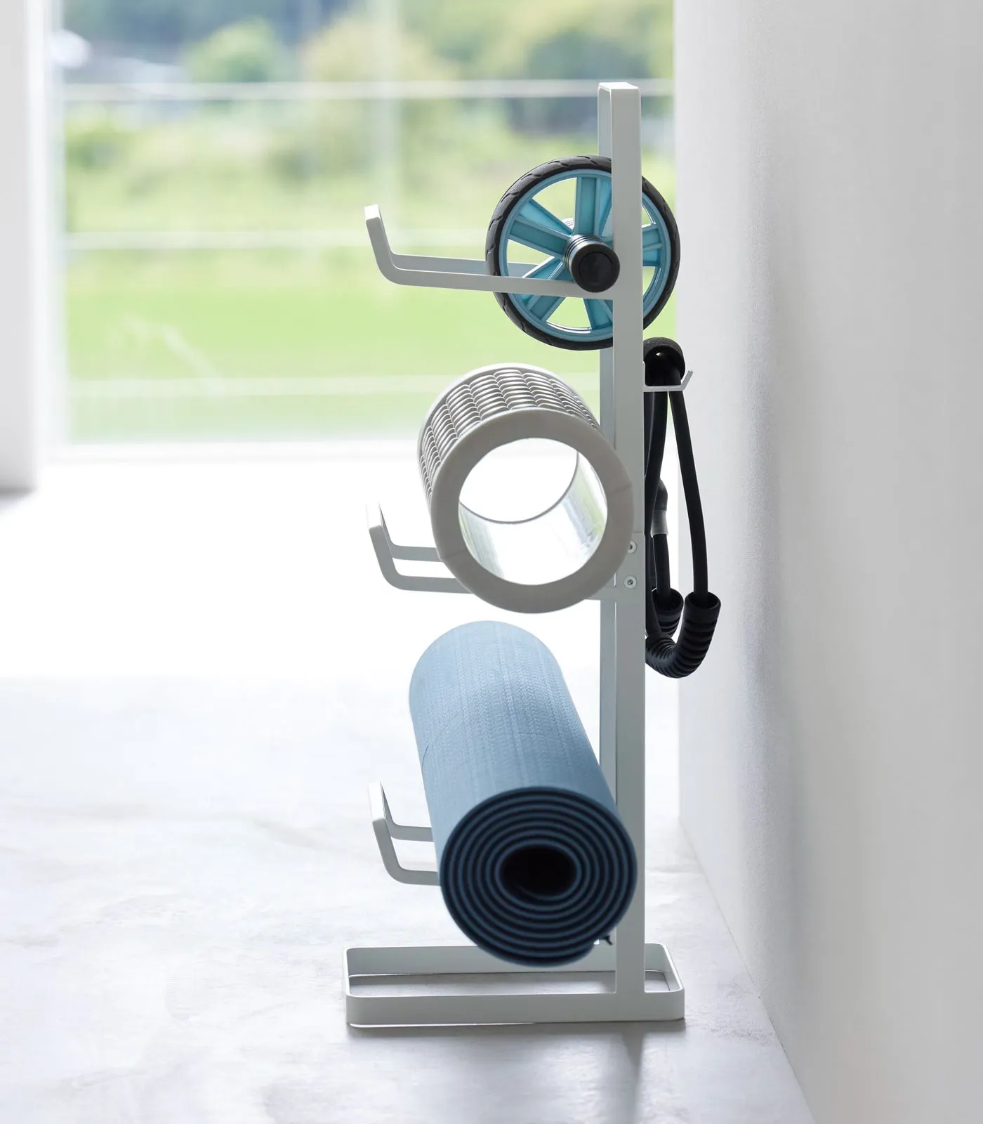 Fitness Equipment Storage Rack - Steel