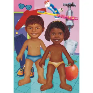 Floor Puzzle: Tom & Thandi 24pc