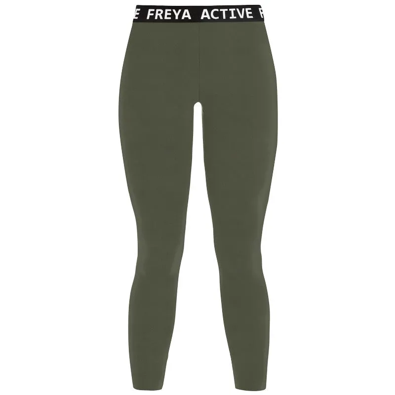 Freya Power Sculpt Exercise Leggings Khaki Green