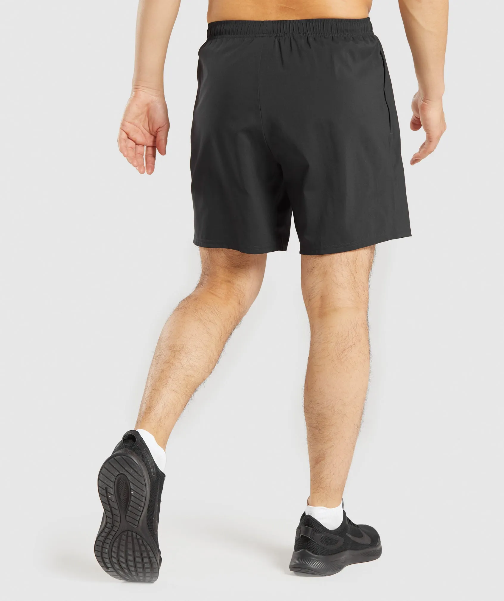 Gymshark Arrival Zip Pocket Shorts - Black