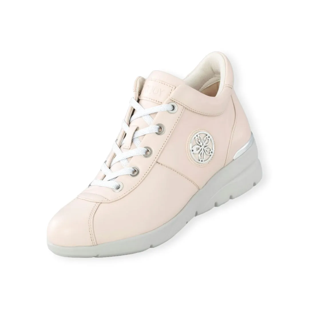 High-top sneakers with "Cherry blossom icon" on the side  #FJ037