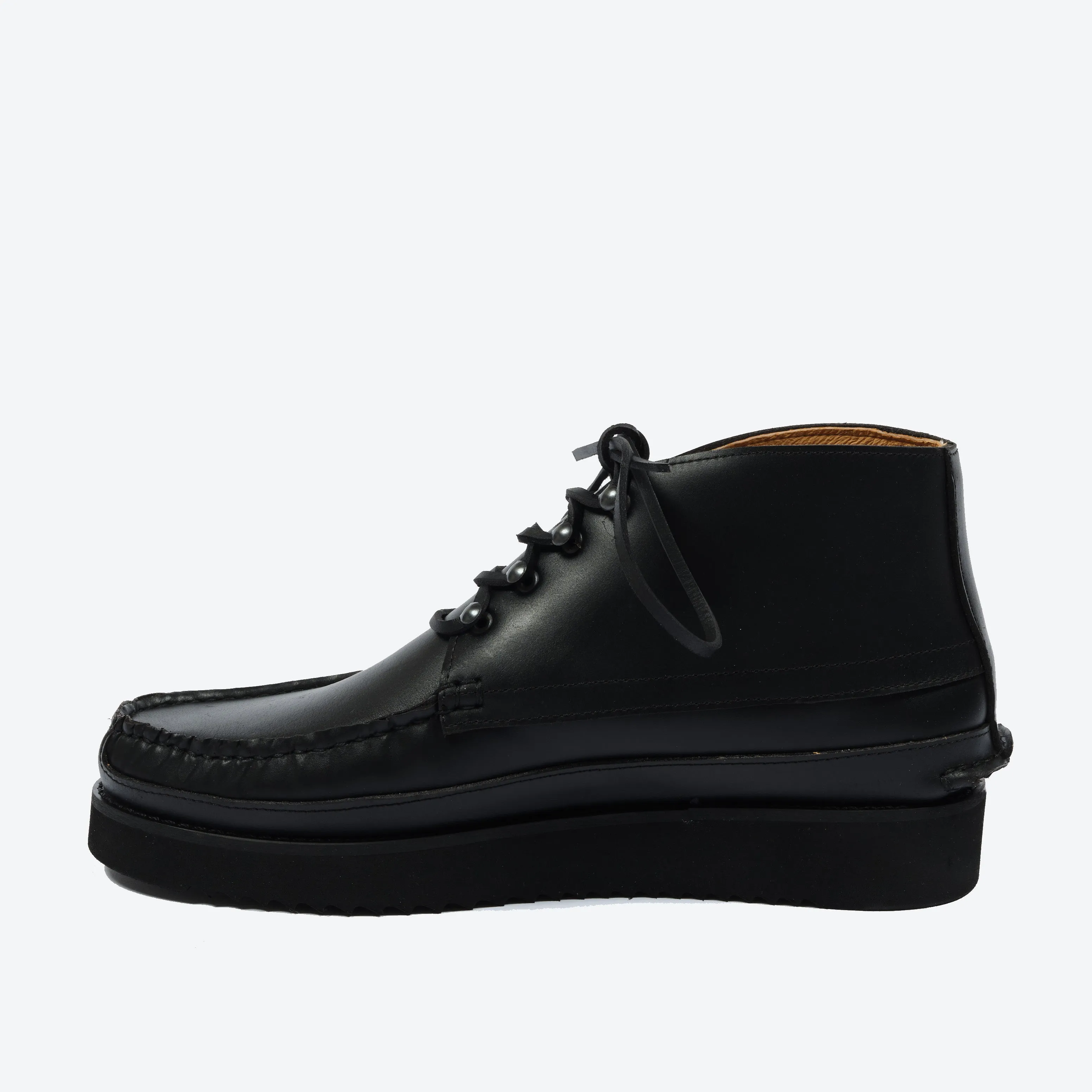 HIKER MOC BOOT - BLACK/BLACK