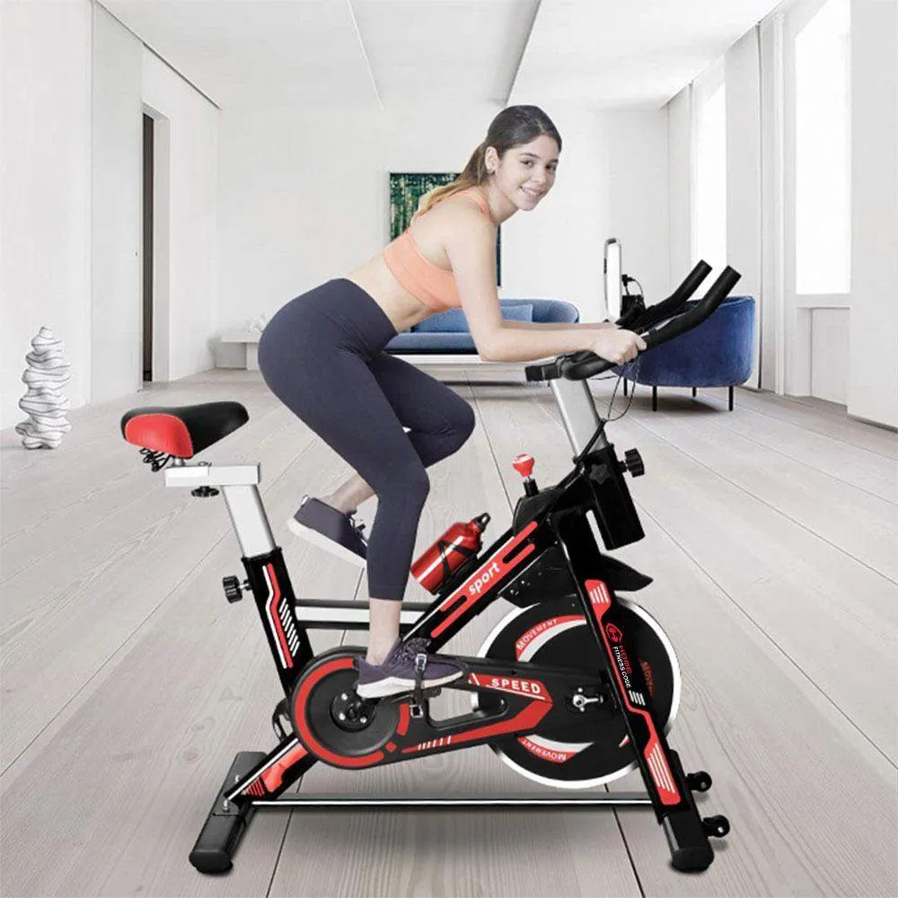 Indoor Exercise Bike Stationary Bike with LCD Display