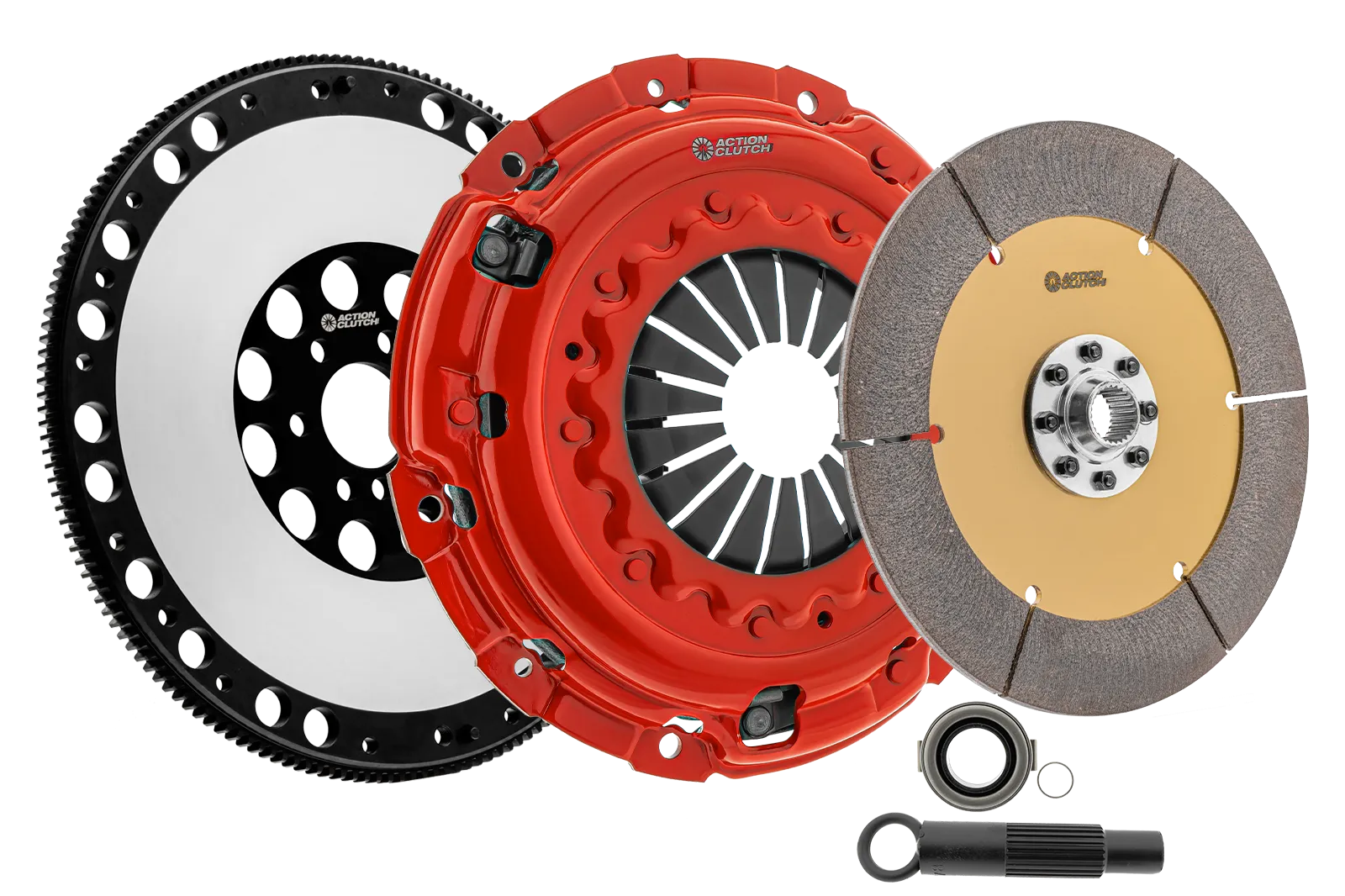 Ironman Unsprung Clutch Kit for Honda Civic SI 2002-2005 2.0L (K20A3) Includes Lightened Flywheel