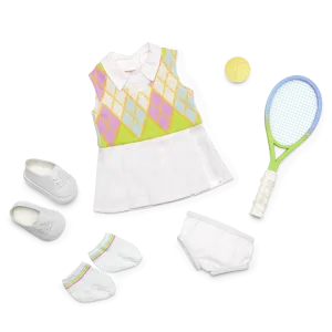 Isabel’s™ Tennis Outfit for 18-inch Dolls (Historical Characters)