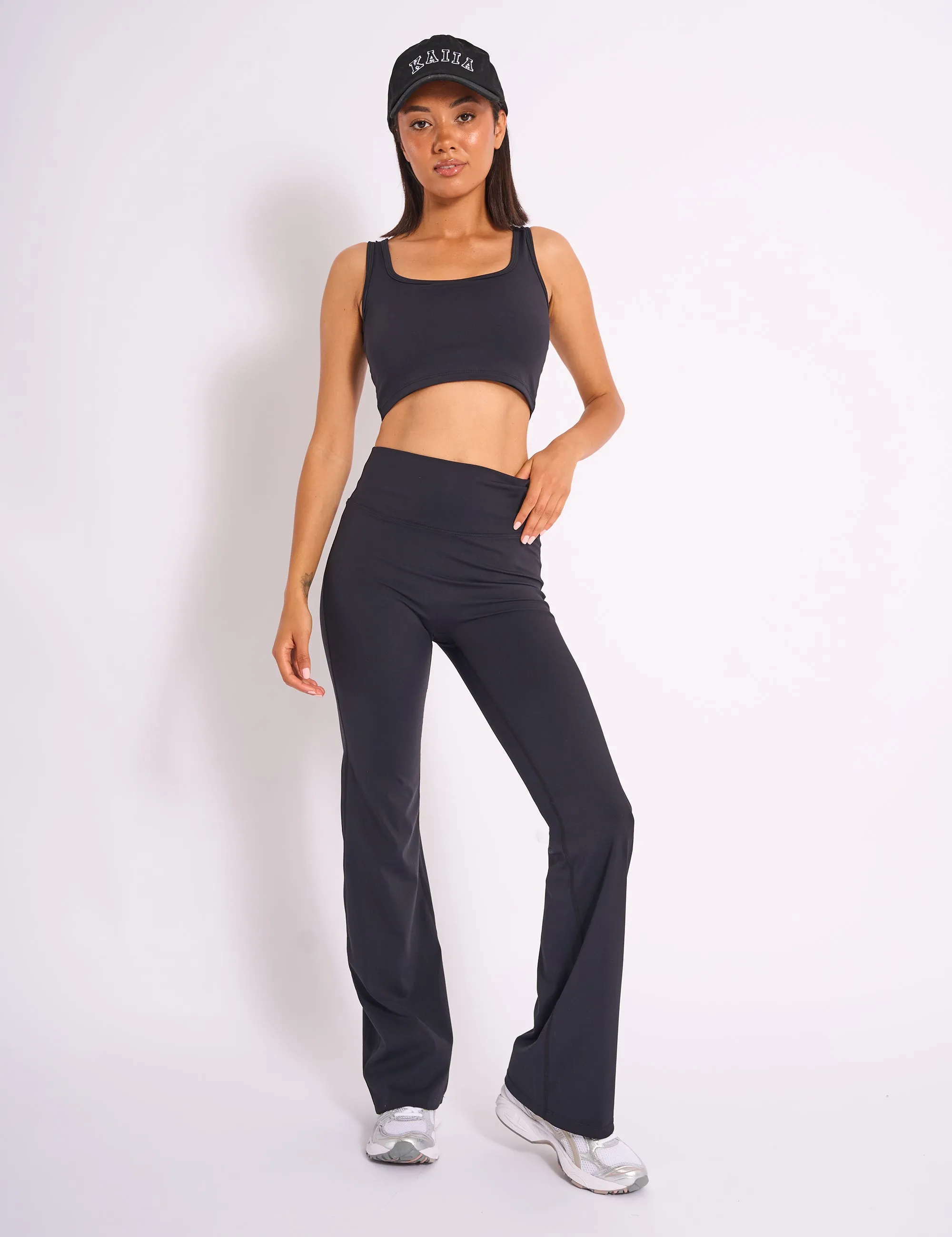 Kaiia Sculpt Yoga Pants Black