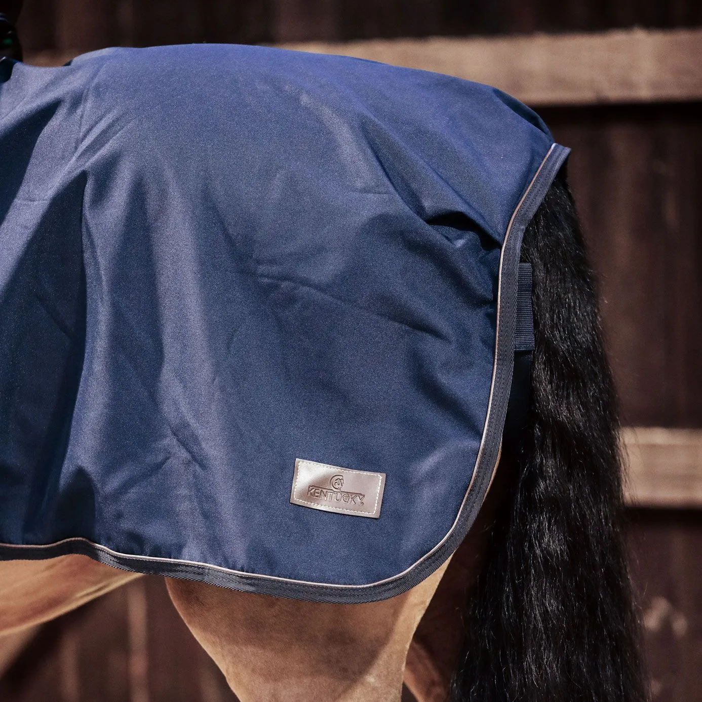 Kentucky Horsewear Waterproof Quarter Sheet - Navy