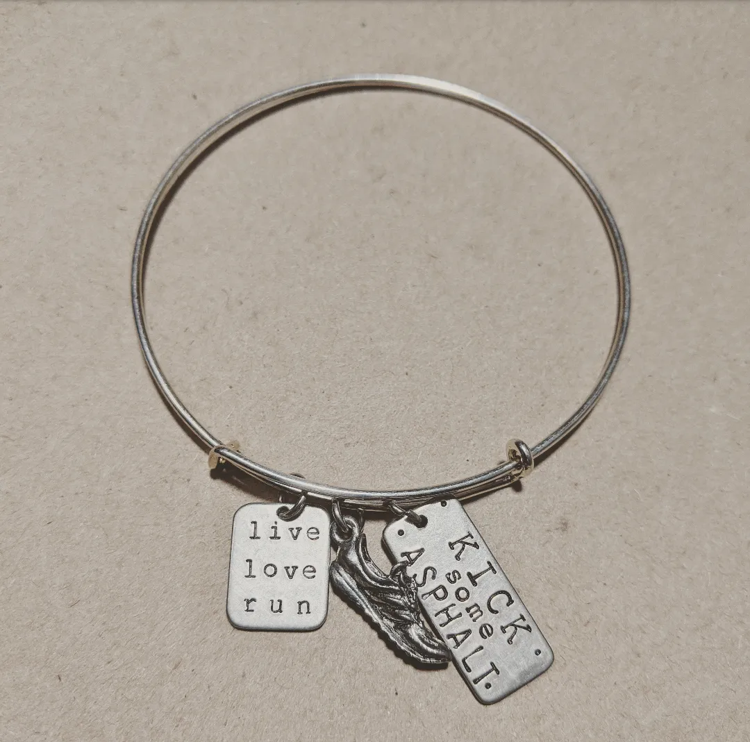 Kick it and Live Love Run Bracelet