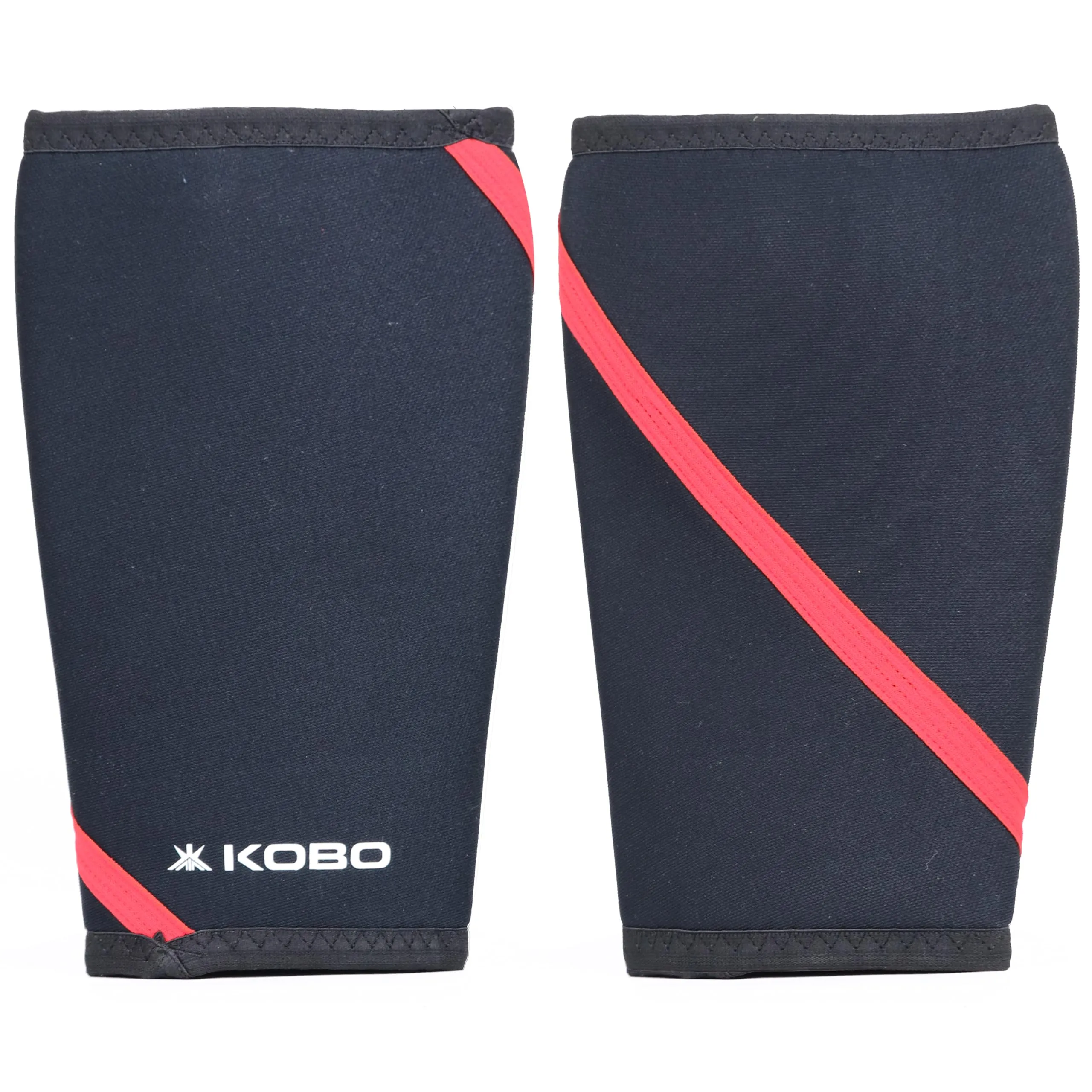 Kobo 7 mm Knee Cap Compression Support Knee Sleeves for Powerlifting Gym Squats Running Cycling Sports Jogging Workout Pain Relief (Material: Neoprene & Spandex)