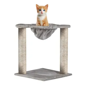 Large Cat Tree Cat Scratching Cat Climber with Condo Cat Tower Furniture and Hammock,Sisal-Covered