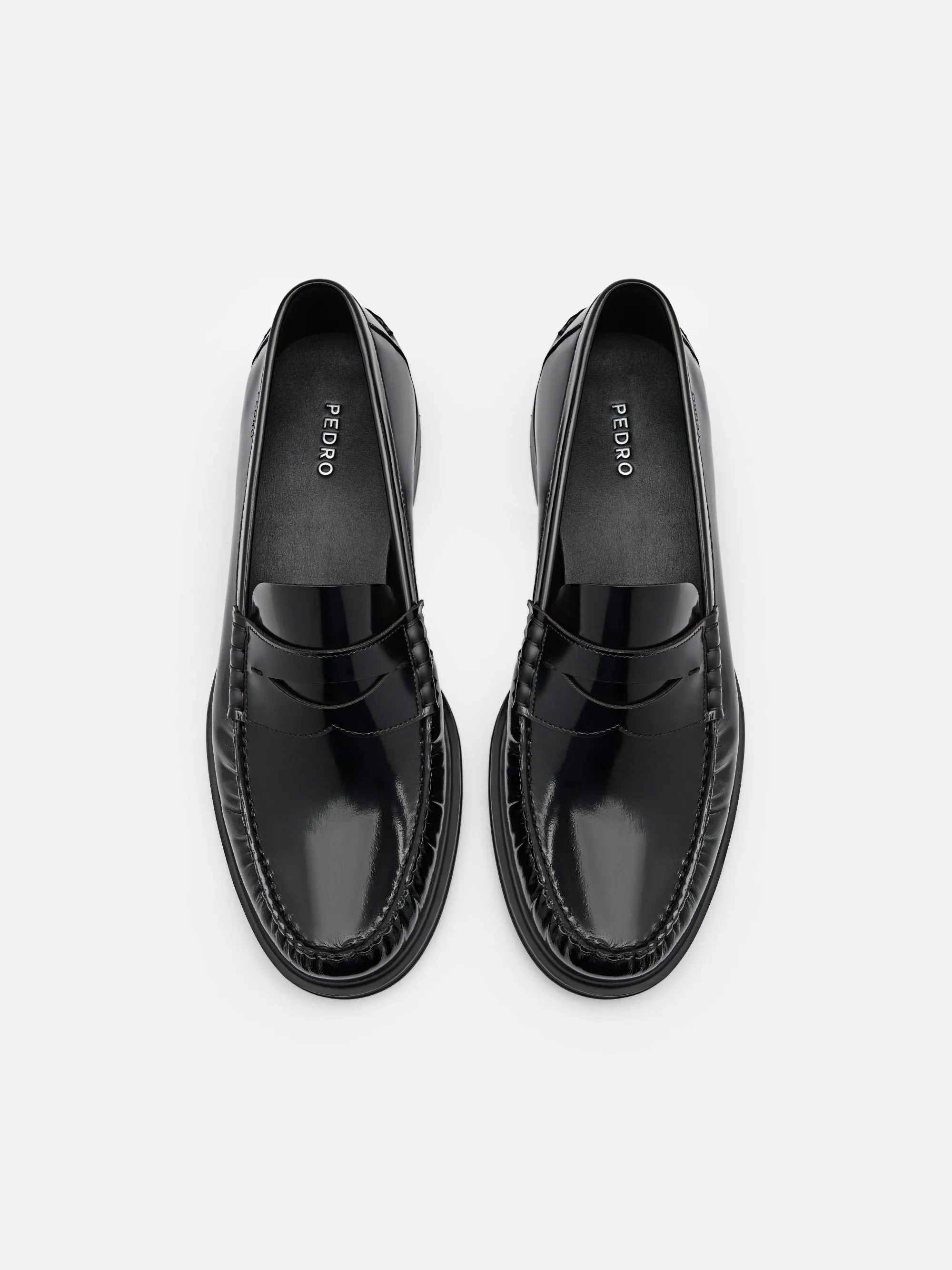 Leather Penny Loafers