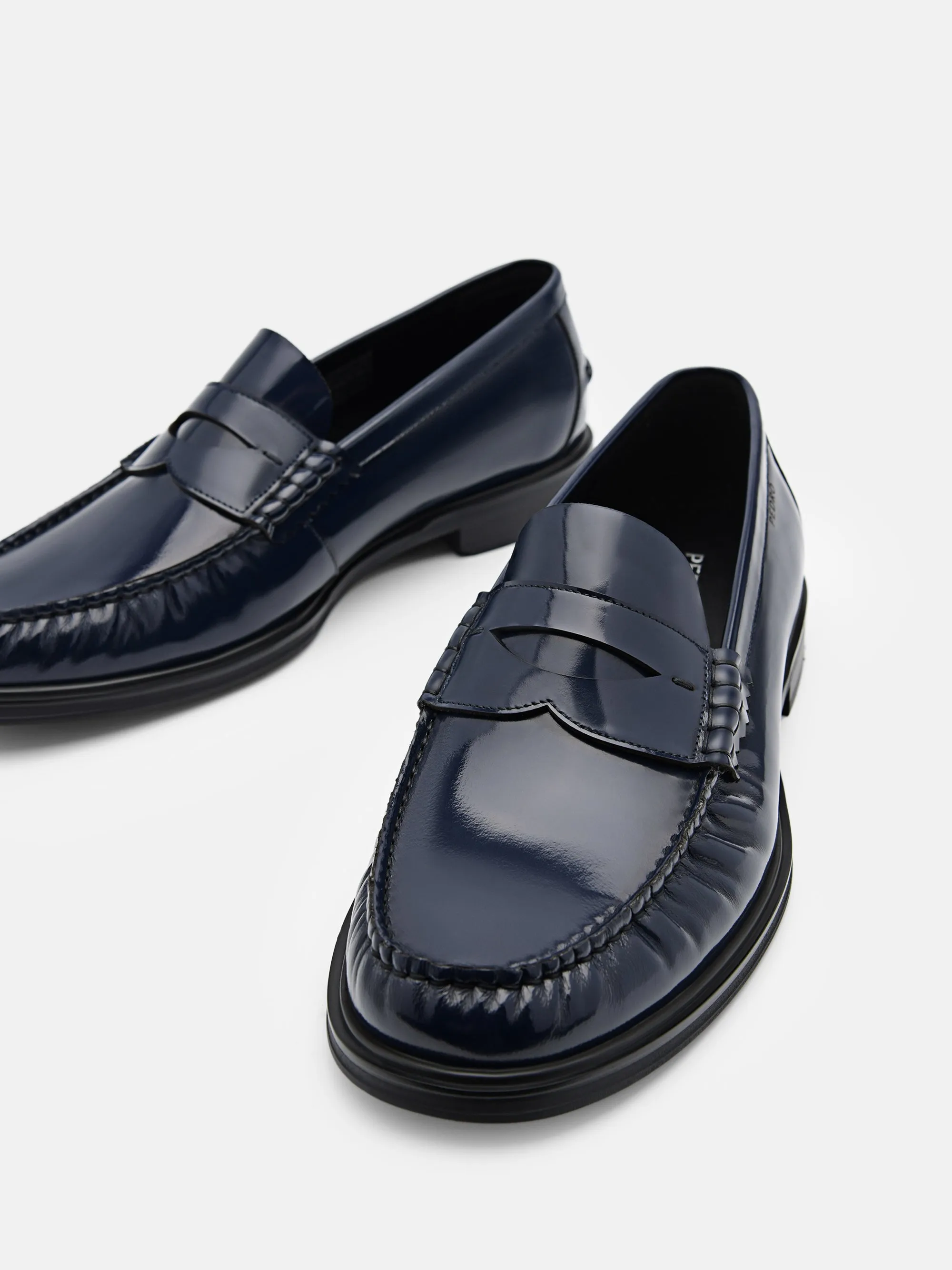 Leather Penny Loafers