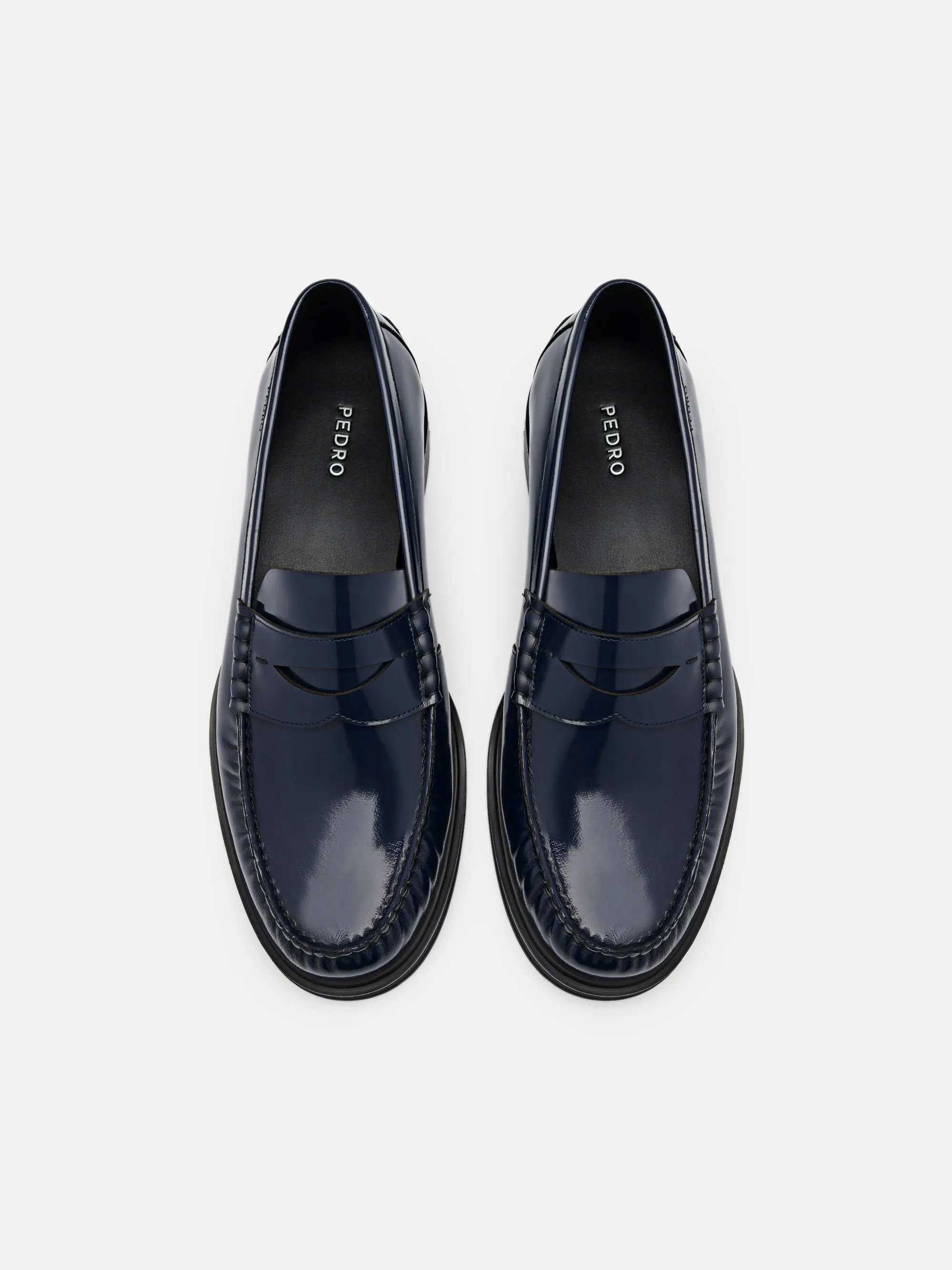 Leather Penny Loafers