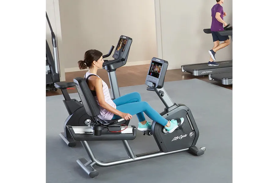 Life Fitness Club Series   (Plus) Recumbent Lifecycle Bike (DEMO)