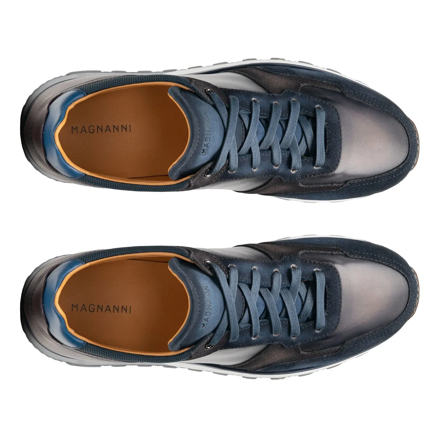 Magnanni Arco Retro Sneaker Navy