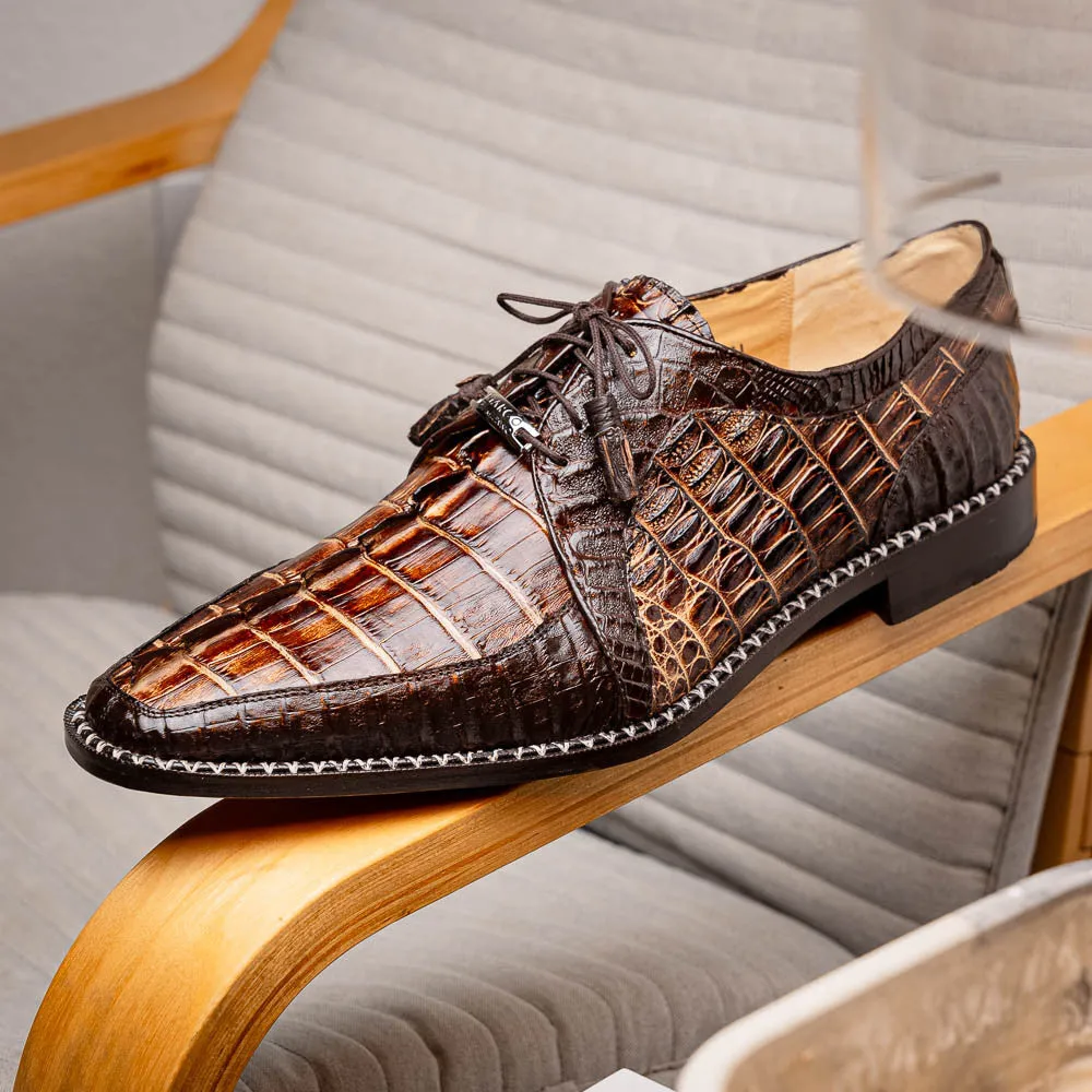 Marco Di Milano Caribe Derby Orix/Brown Caiman Shoes