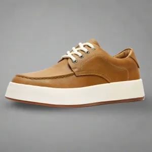 Men's Casual Lace-up Platform Shoes