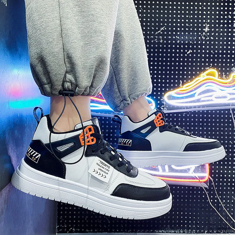 Men's Sneaks Men's Shoes Autumn and Winter Fashion Basketball Sneakers