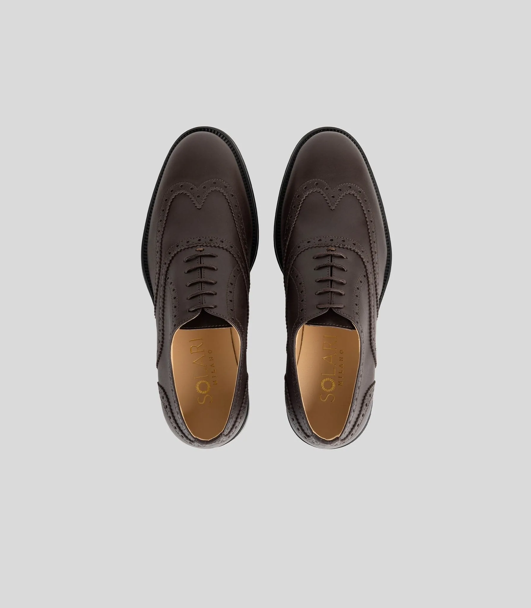 Men's Vegan Corn Leather Brogue Shoes | Multiple Colours